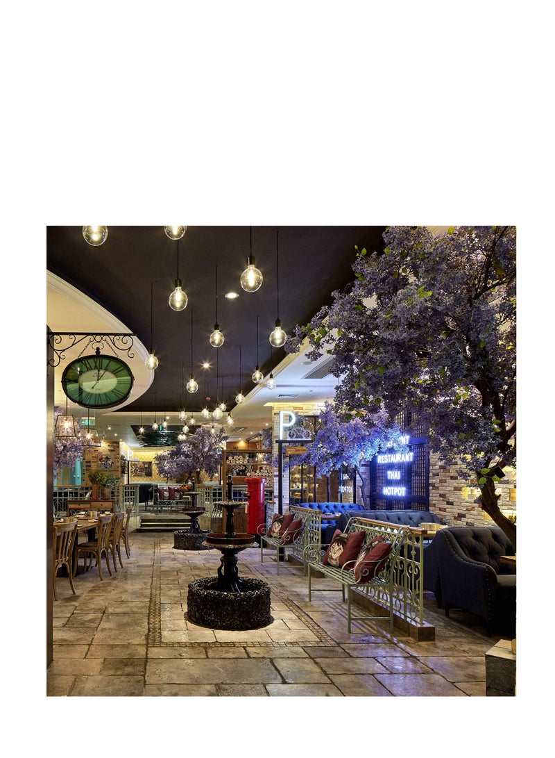 SYOSI Ceiling Pendant & Lamp Holder, Metal Pendant Light Fitting, E27 Lamp Holder, Fitting Set with Braided Fabric Cable (Bronze) - Image 3