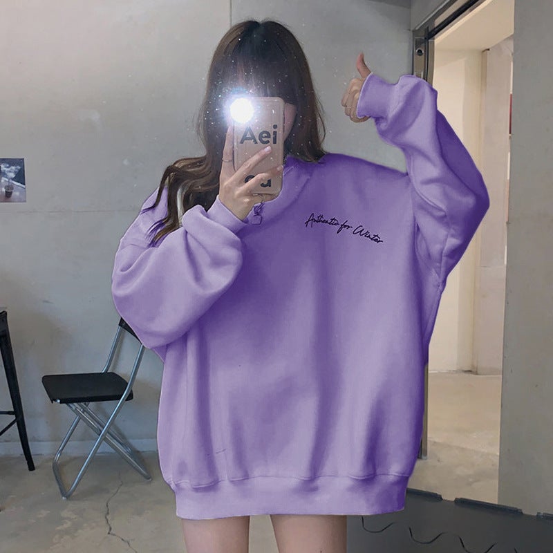 Crisp Fish Scale Spring Fall Sweatshirt Pink - Image 2