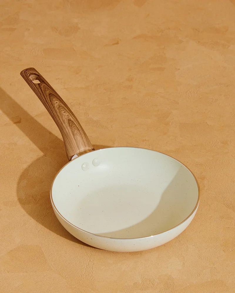 REDTAG Beige Aluminum Non Stick Fry Pan (18Cm)