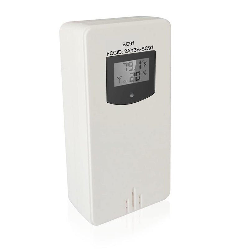 SMARTRO Wireless Remote Sensor Indoor Outdoor Thermometer Replacement for SC91/SC62 - Image 2