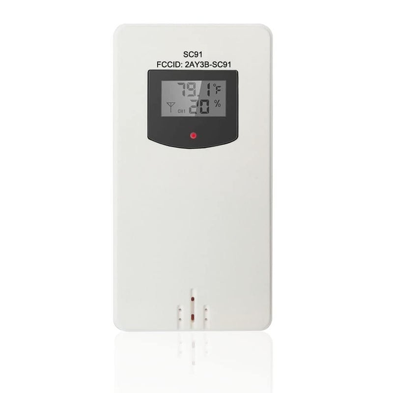 SMARTRO Wireless Remote Sensor Indoor Outdoor Thermometer Replacement for SC91/SC62 - Image 1