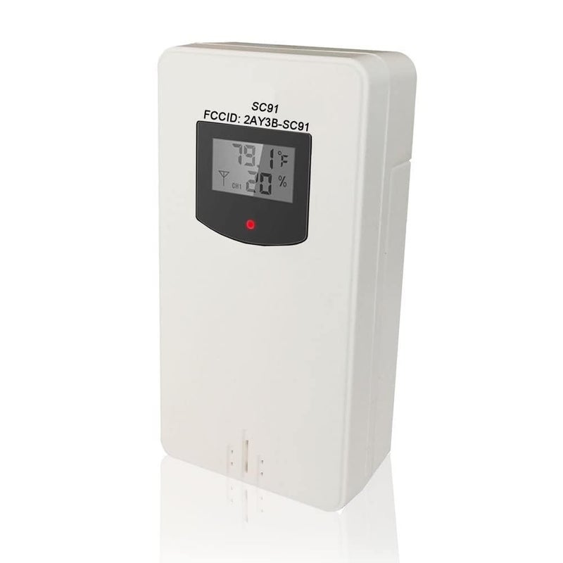 SMARTRO Wireless Remote Sensor Indoor Outdoor Thermometer Replacement for SC91/SC62 - Image 3