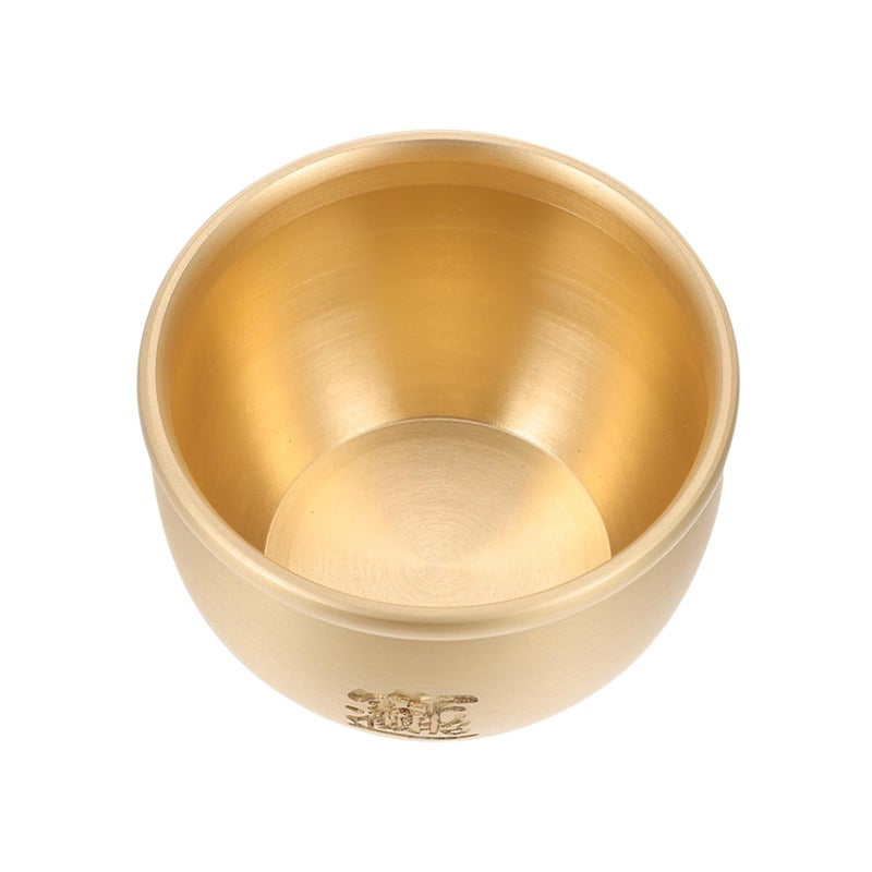Vintage Copper Ashtray Smoking Ash Holder Wear Resistant Home Office Decorative - Image 2