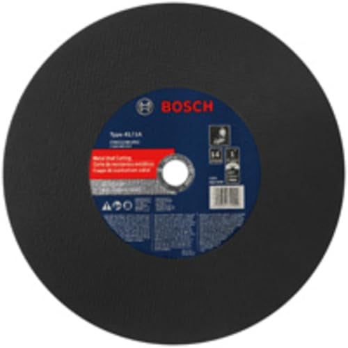 Bosch CWCS1M14SC 14 In. 3/32 In. 1 In. Arbor Type 1A (ISO 41) 36 Grit Metal Stud/Stainless Cutting Bonded Abrasive Wheel - Image 5