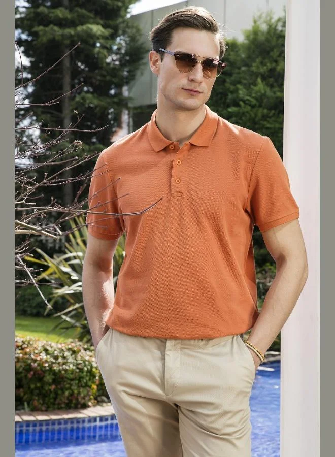 Buratti Buratti Cotton Regular Fit Button-Down Polo Collar T-Shirt Men's POLO COLLAR T-SHIRT 5902127