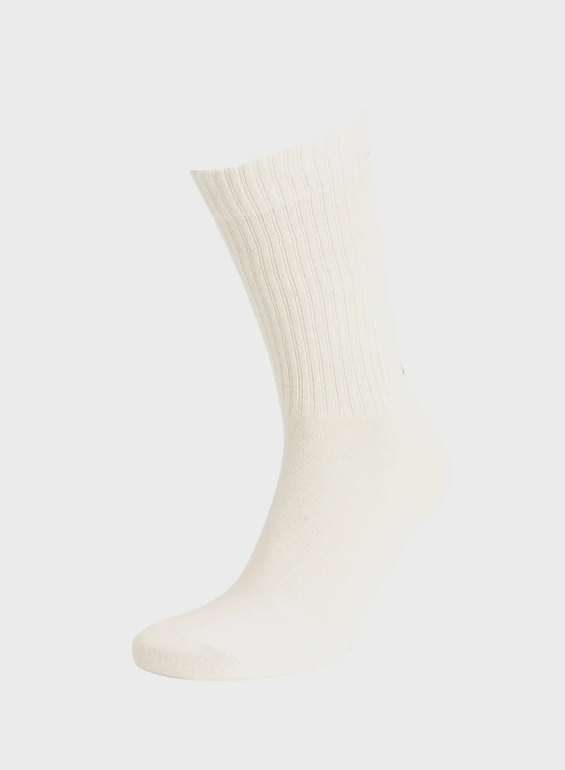 DeFacto 3 Pack Assorted Ankle Socks