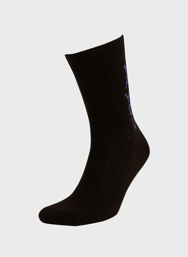 DeFacto 3 Pack Assorted Ankle Socks