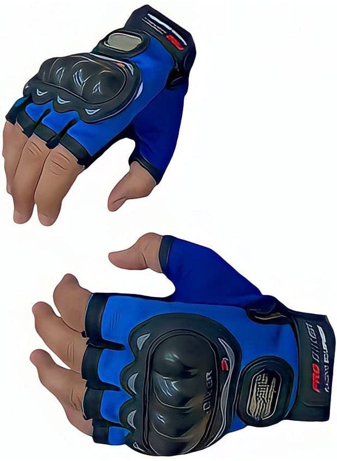 Generic Faux Leather Half Finger Gloves  - Image 1