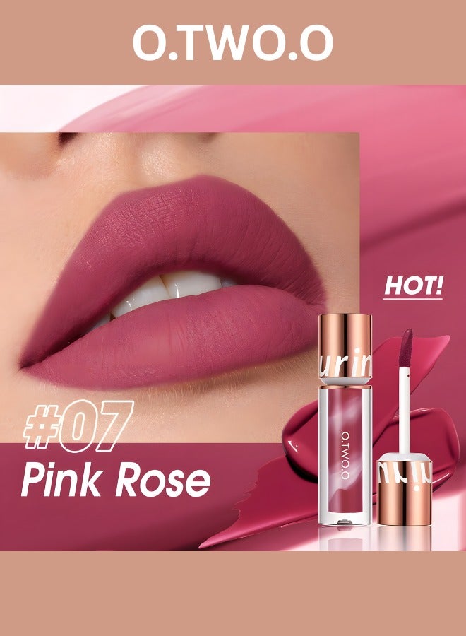 O.TWO.O O TWO O Velvet Matte Liquid Lollipop Lipstick Long Lasting Waterproof Non Transfer Smooth Lip Color - Image 1