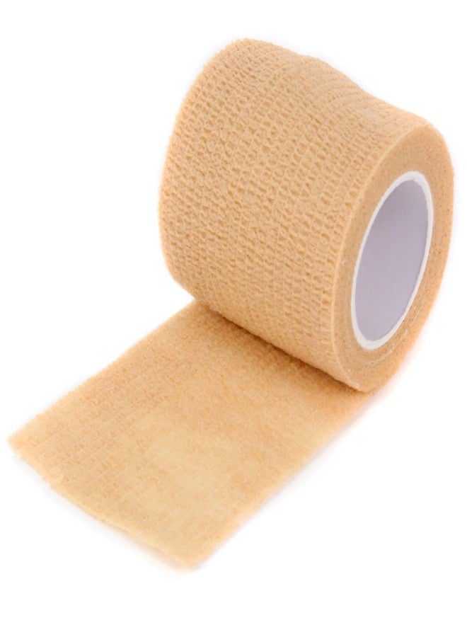 Ever Ready First Aid Self Adherent Cohesive Wrap Bandages, 2” x 5 Yards for First Aid, Sprains, Swelling, Sports, Pets, Tan – 36 Count - Image 3