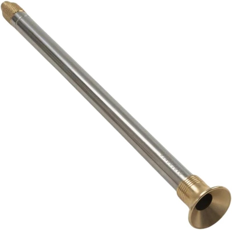 Loquat Telescoping Fire Blower: Durable Brass and Steel Tool for Camping, Campfire Grilling, Outdoor Fire Pits, and Fireplaces - Safe Indoors or Outdoors Fire-Stoking Control - Image 1