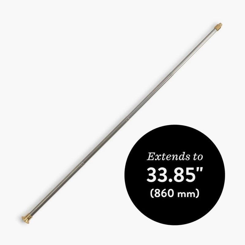 Loquat Telescoping Fire Blower: Durable Brass and Steel Tool for Camping, Campfire Grilling, Outdoor Fire Pits, and Fireplaces - Safe Indoors or Outdoors Fire-Stoking Control - Image 2