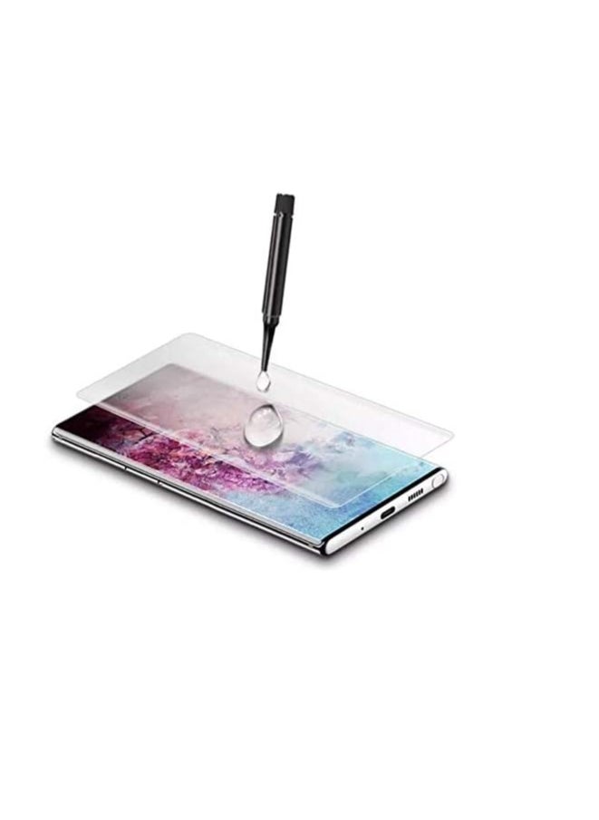 Generic For samsung note 20 ultra Nano Optics UV Light Curved Glass Screen Protector Full Glue - Clear  - Image 2