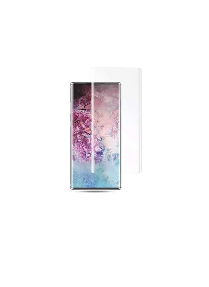Generic For samsung note 20 ultra Nano Optics UV Light Curved Glass Screen Protector Full Glue - Clear  - Image 3