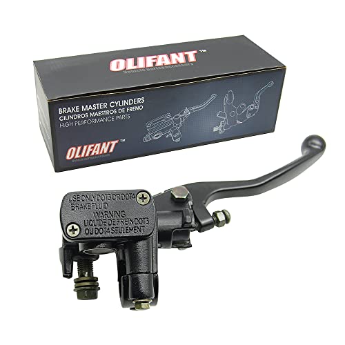 OLIFANT Front Brake Master Cylinder for Honda CR80R CR85R CR125R CR250R CR500R CRF125F CRF150R CRF150F CRF230F CRF250F CRF250R CRF250X CRF250RX CRF450X CRF450R CRF450RX CRF450RWE XR250R XR400R XR650R - Image 1