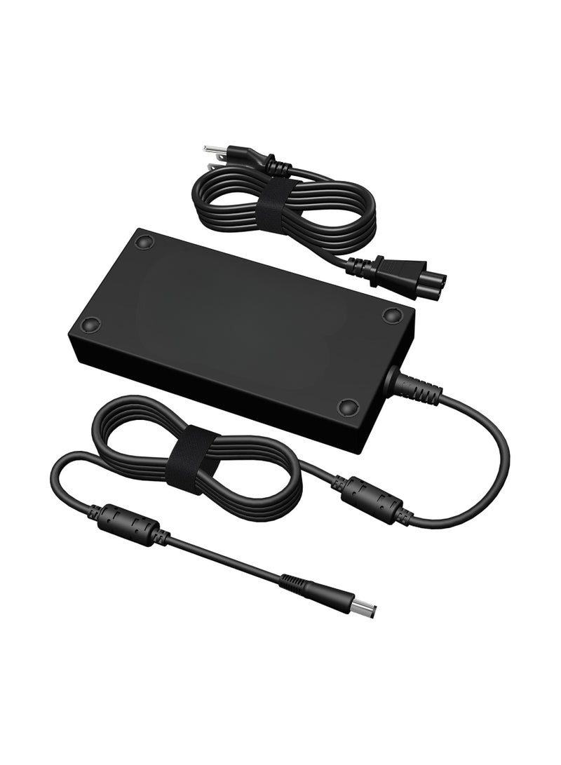 180W AC Power Adapter for Docking Platforms – High-Efficiency Slim Charger – Grey