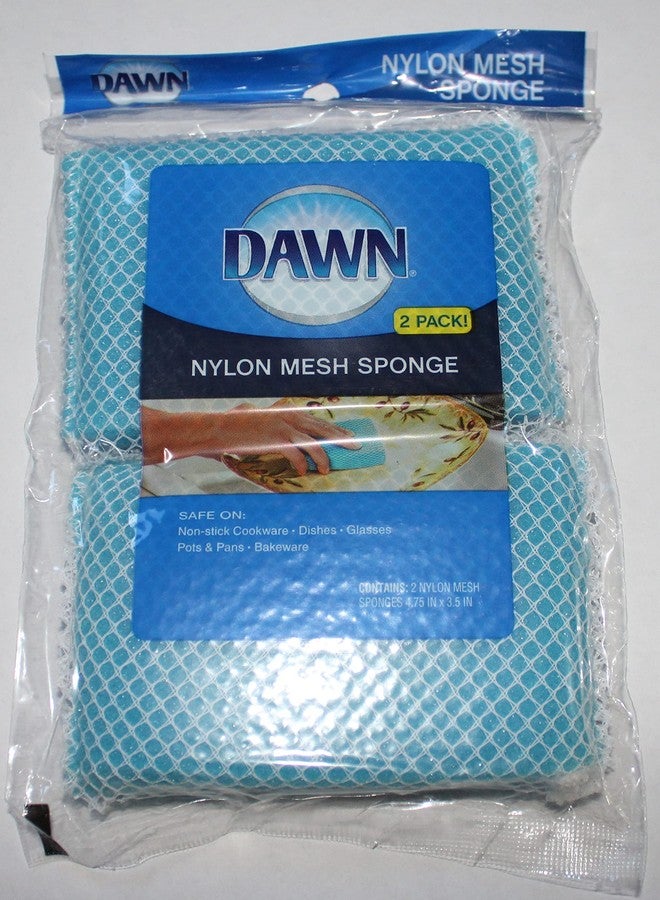 Dawn Nylon Mesh Sponge 2pk - Image 1