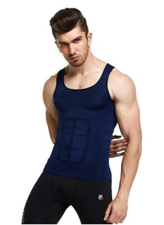 Mens Slimming Body Shaper Vest,Compression Shirts Tummy Control Undershirts - Change in Seconds,Tight Fitting Belly Chest Slimming Vest Blue XL - pzsku/ZBE18A6C48471A83A7EBCZ/45/_/1733555065/4f0dc463-22f7-439d-95bf-cd79179aa895