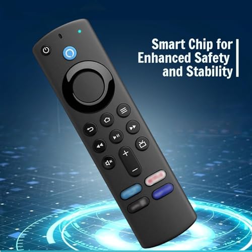 smashtronics Replacement Voice Remote Control For AMZ Flre TV Stick (3Rd Gen With Case), Black - Image 3