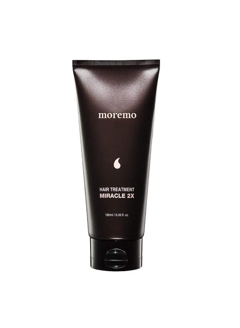 MOREMO Miracle 2X Hair Treatment 180 ML, Black