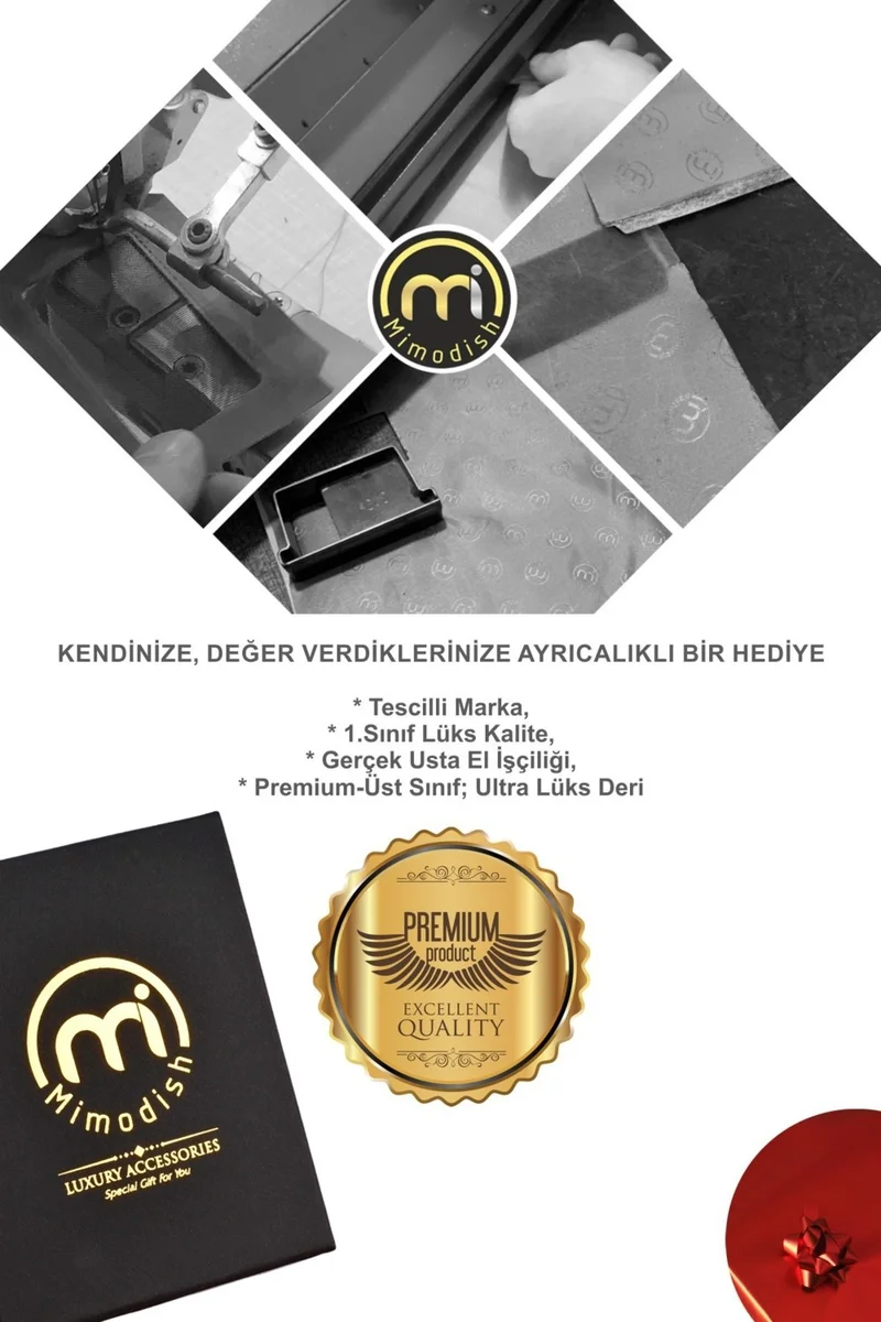 ميموديش Luxury Men's Wallet with Personalized Pen Keychain Gift