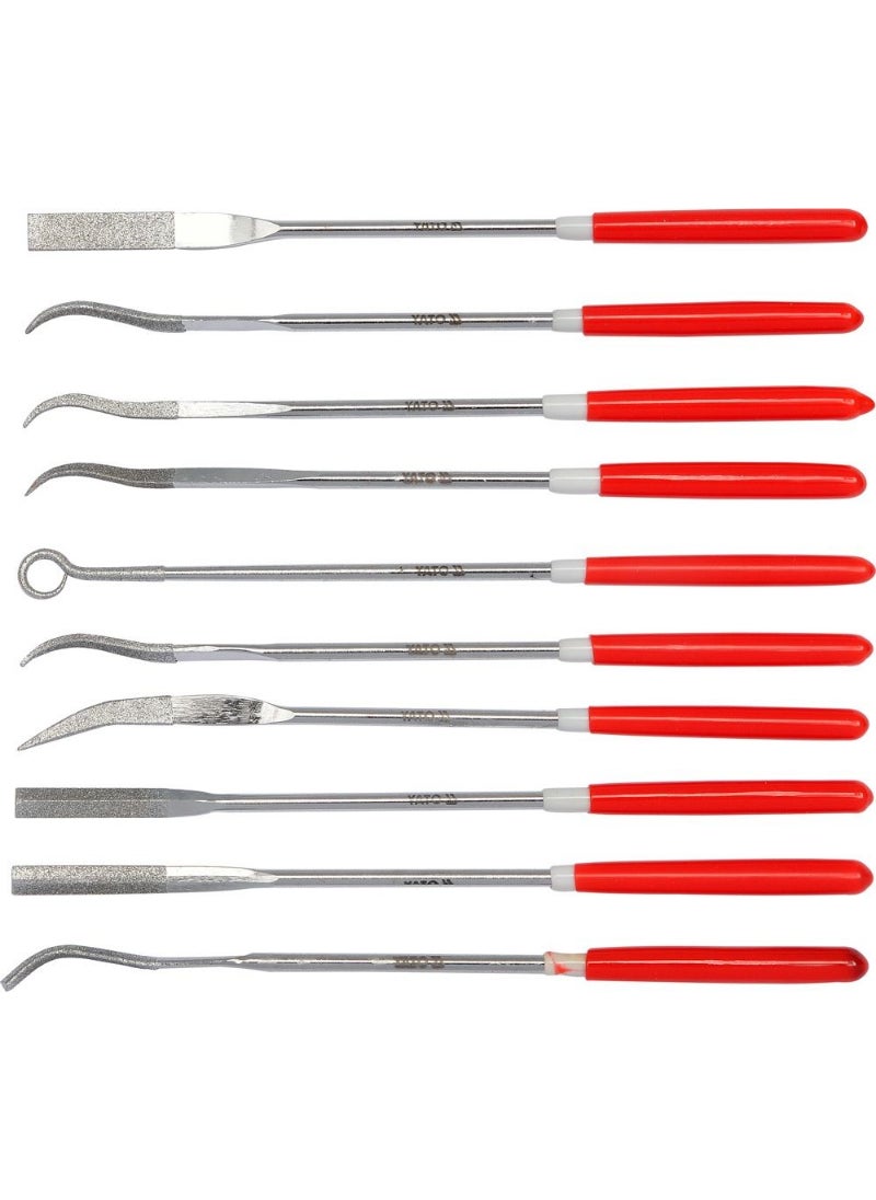 Yato YATO 10Pcs Diamond Needle File Set 3X140X25mm YT-6145 