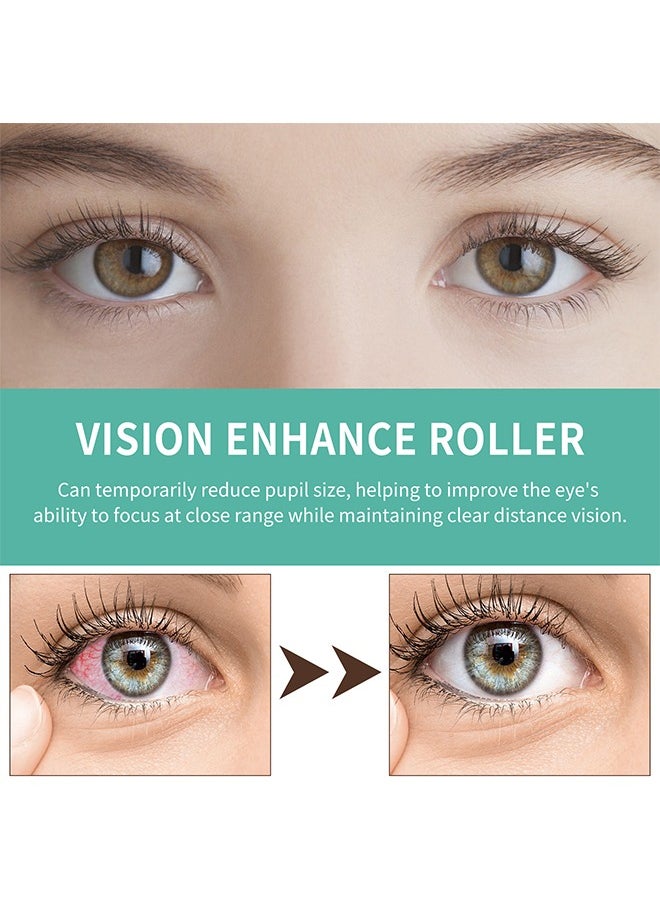 EELHOE - Eyes Enhance Massage Roller 8ml, Relieve Eye Fatigue Enhance Eye Clarity for Dry Eyes, Unclear and Blurred Eyes - Image 1
