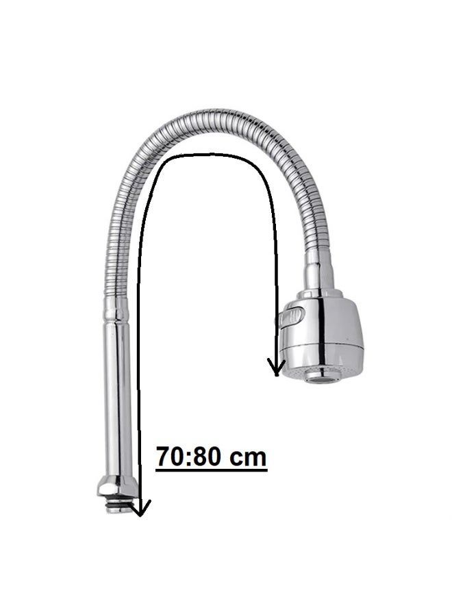 خلاط مطبخ رقبة متحركة طويلة (الرقبة طويلة 70 سم لتفادى الطرطشة ومناسبة للاحواض الكبيرة) - Image 2