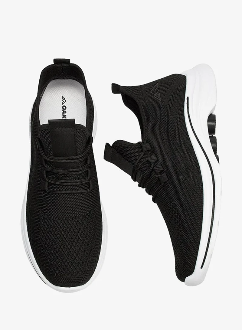 Oaklan by Shoexpress Mesh Detail Lace-Up Sports Shoes
