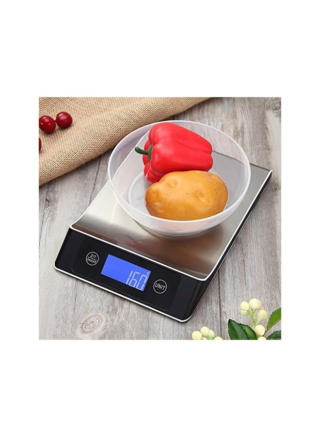 PROMASS Digital Kitchen Scale 33lb 15kg Food Scale Precise Cooking Scale and Baking Scales Digital Weight - Image 4