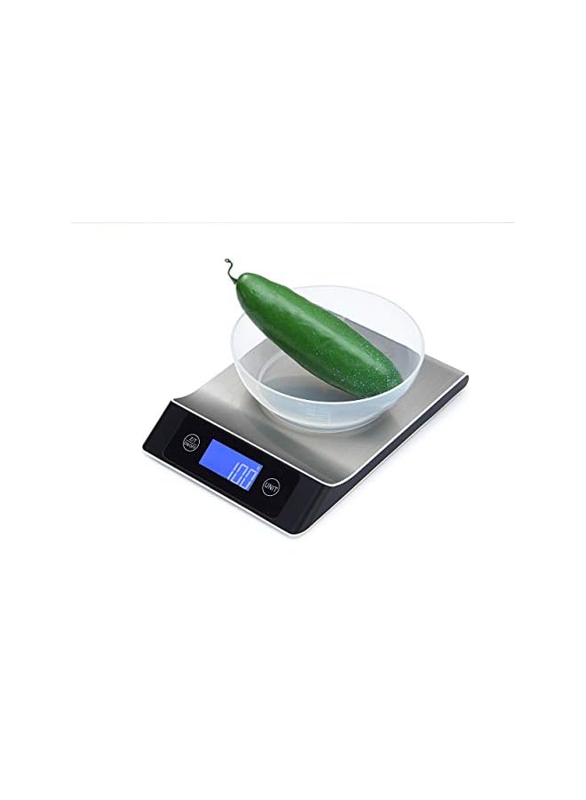 PROMASS Digital Kitchen Scale 33lb 15kg Food Scale Precise Cooking Scale and Baking Scales Digital Weight - Image 2