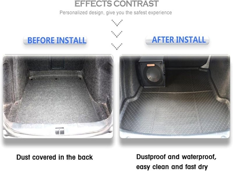 Wivplex Heavy-Duty Rear Trunk Mat for Subaru - Image 5