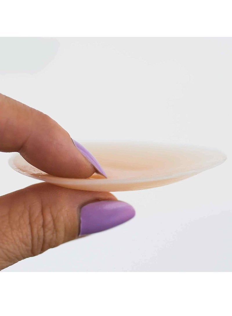 Women's Reusable Nipple Cover - Silicone Nipple Cover Bra Pad - Reusable Nipple Pads - Thin Silicone Nipple Cover - Image 2