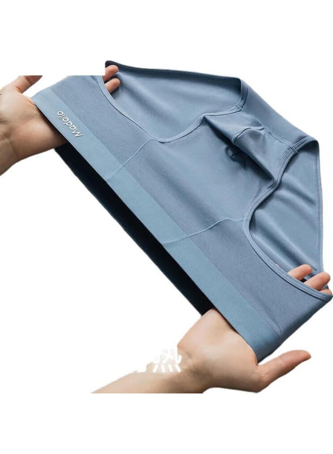 Modal سروال داخلي للرجال مثلث من مودال قطن نقي 80S شورتات خالية من seams قابلة للتنفس رأس 7A مضادة للبكتيريا فتحة فضفاضة مقاس كبير - Image 2