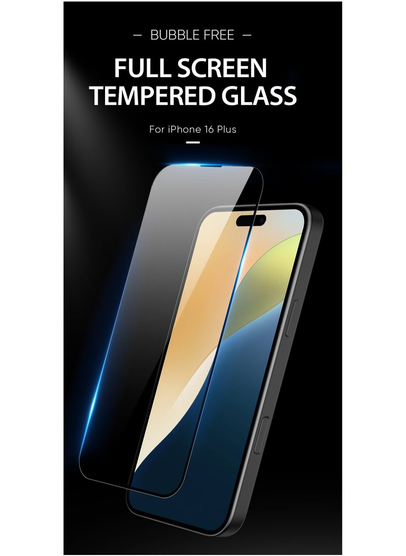 TWEGGON iPhone 16 Plus Screen Protector, Tempered Glass Screen Protector for Apple iPhone 16 Plus 6.7"  - Image 2