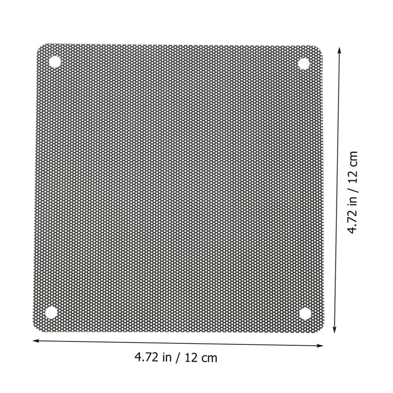 12cm PVC Mesh Fan Filter Grills For PC Computer Cooling Case Airflow Accessory - Image 4
