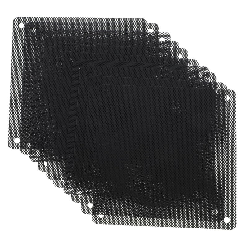 12cm PVC Mesh Fan Filter Grills For PC Computer Cooling Case Airflow Accessory - Image 2