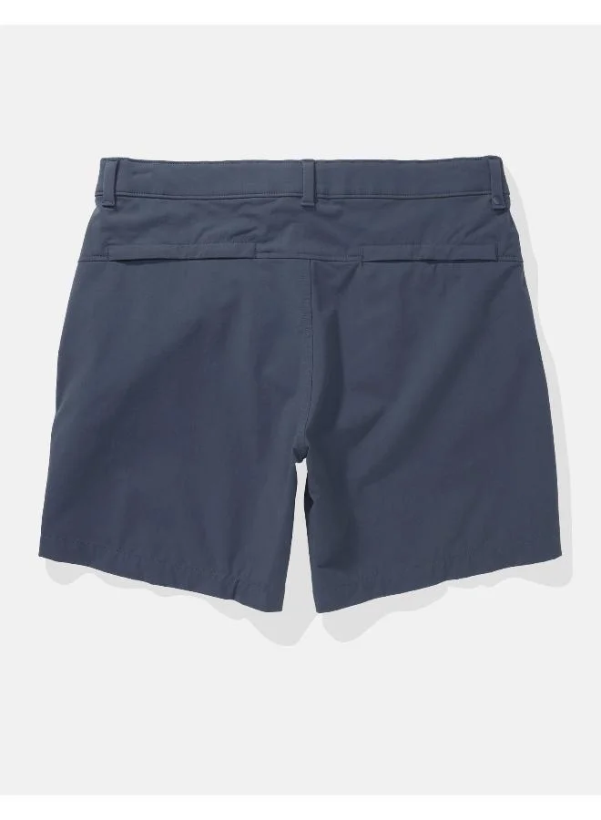 American Eagle AE Flex 7" Lived-In Trekker Short