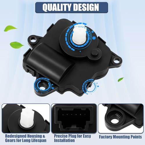 LCWRGS HVAC Blend Door Actuator Compatible with Chevy Equinox 2013-2017, GMC Terrain 2013 2014 2015 2016 2017, Heater Air Vent Actuator, 604-180, 604180, 22877649 - Image 3