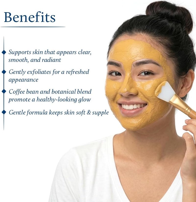 Blue Nectar Coffee Ubtan Powder with Plant Based Niacinamide for Tan Removal & Natural Exfoliation | Ayurvedic Detan Face Cleanser for Skin Brightening (100 gm, 11 Herbs) - Image 5