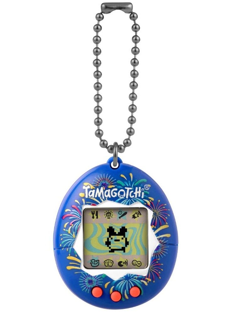Tamagotchi Original Fireworks, Battery Operated | Electronic Pet | Retro Virtual Pet | Toys for Kids, Girls and Boys | Interactive Game | Digital Pet - Image 1