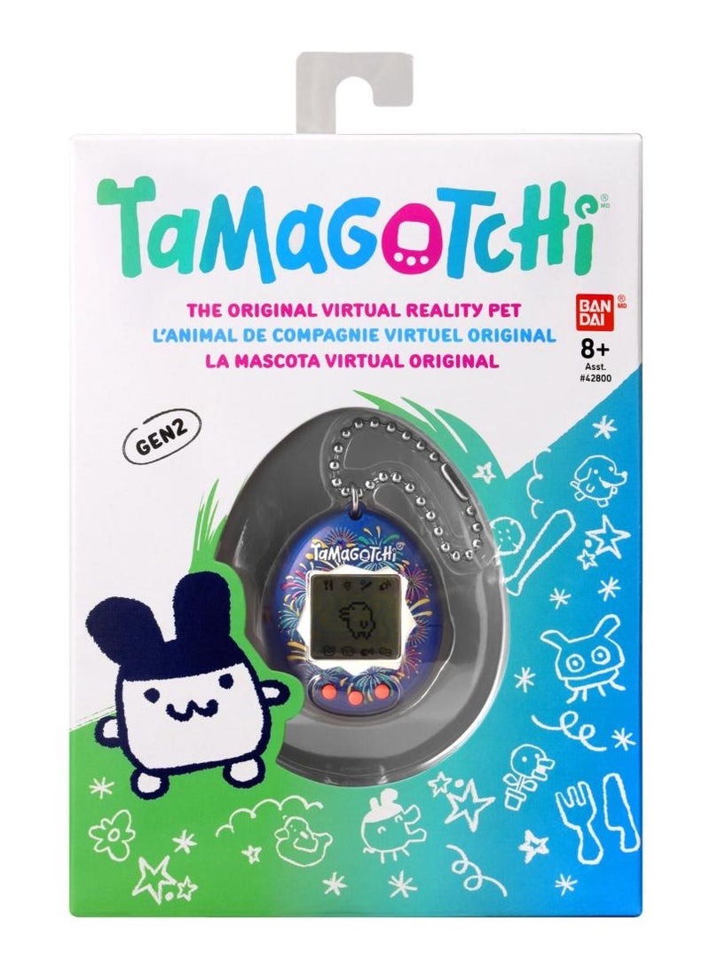 Tamagotchi Original Fireworks, Battery Operated | Electronic Pet | Retro Virtual Pet | Toys for Kids, Girls and Boys | Interactive Game | Digital Pet - Image 4