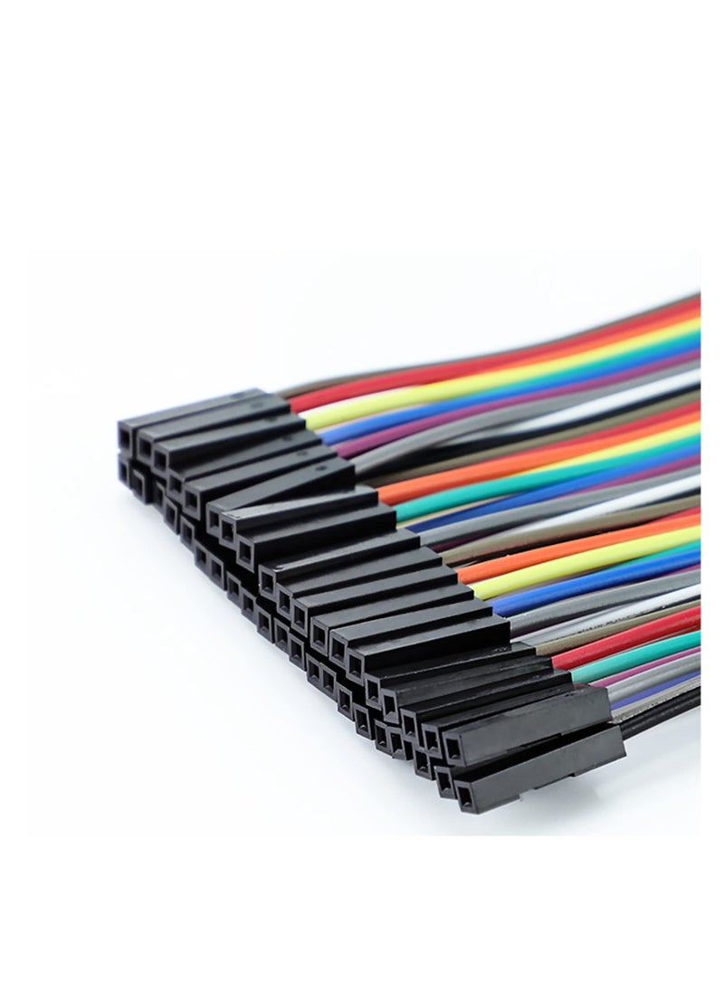 120 Pin Dupont Jumper Wires - 20cm Length, 40 Pin Male/Female/Male to Male, Perfect for Arduino & Raspberry Pi Projects, Breadboard Compatible  - Image 2