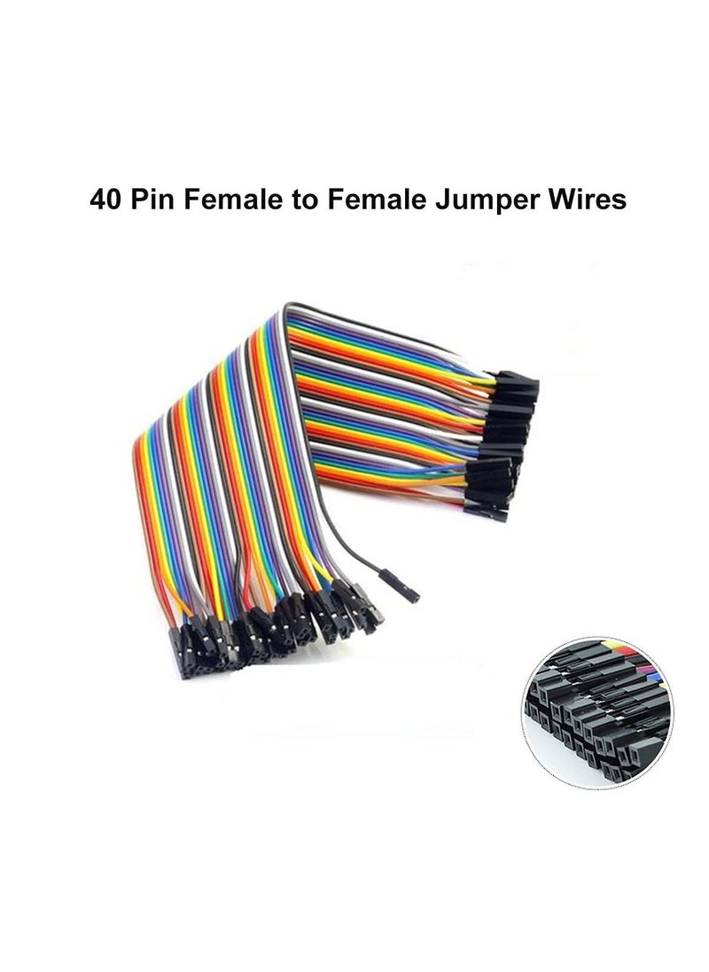 120 Pin Dupont Jumper Wires - 20cm Length, 40 Pin Male/Female/Male to Male, Perfect for Arduino & Raspberry Pi Projects, Breadboard Compatible  - Image 4