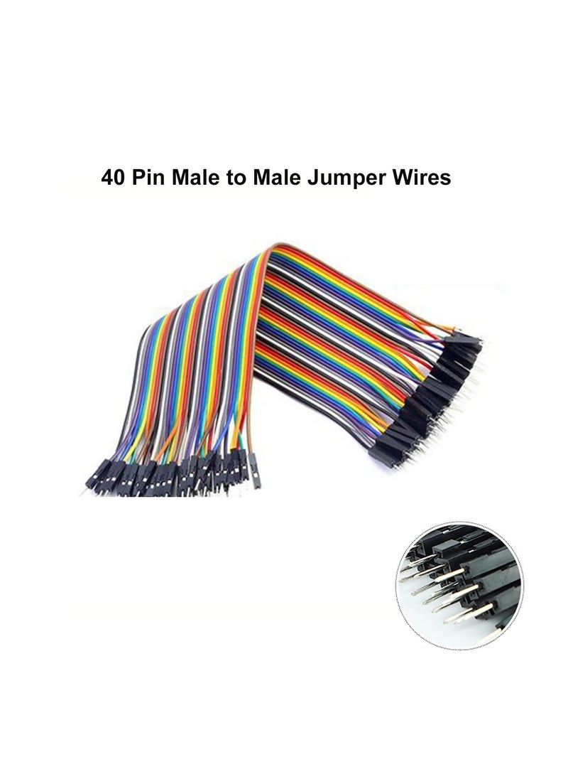 120 Pin Dupont Jumper Wires - 20cm Length, 40 Pin Male/Female/Male to Male, Perfect for Arduino & Raspberry Pi Projects, Breadboard Compatible  - Image 5