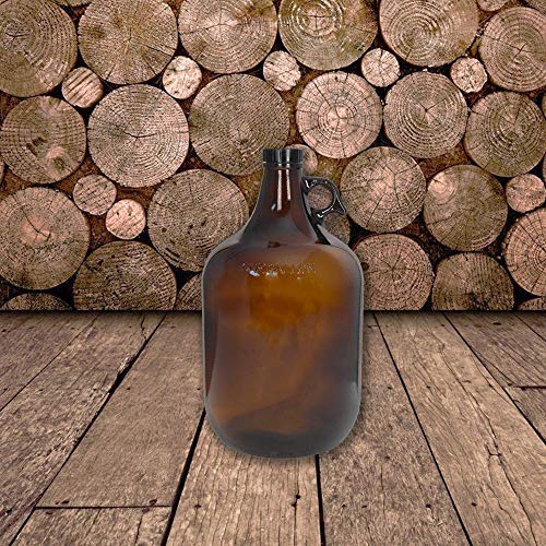 C-Store Packaging 1 Gallon (128oz) Amber Glass Jug With 38mm Cap - FBA - Image 3