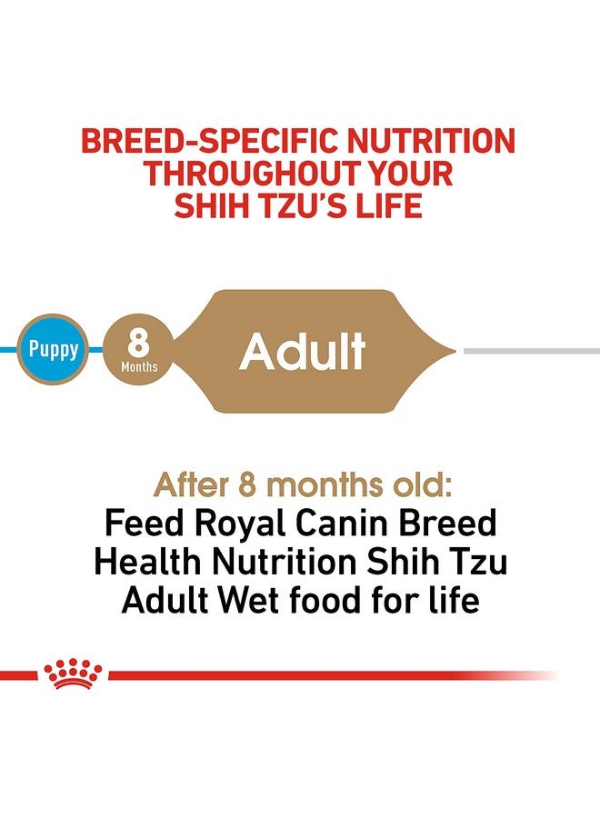 رويال كانين طعام رطب للكلاب من رويال كانين شيه تزو، مخصص لسلالات الكلاب البالغة، عبوة 3 أونصة (عبوة من 6 قطع) - Image 5
