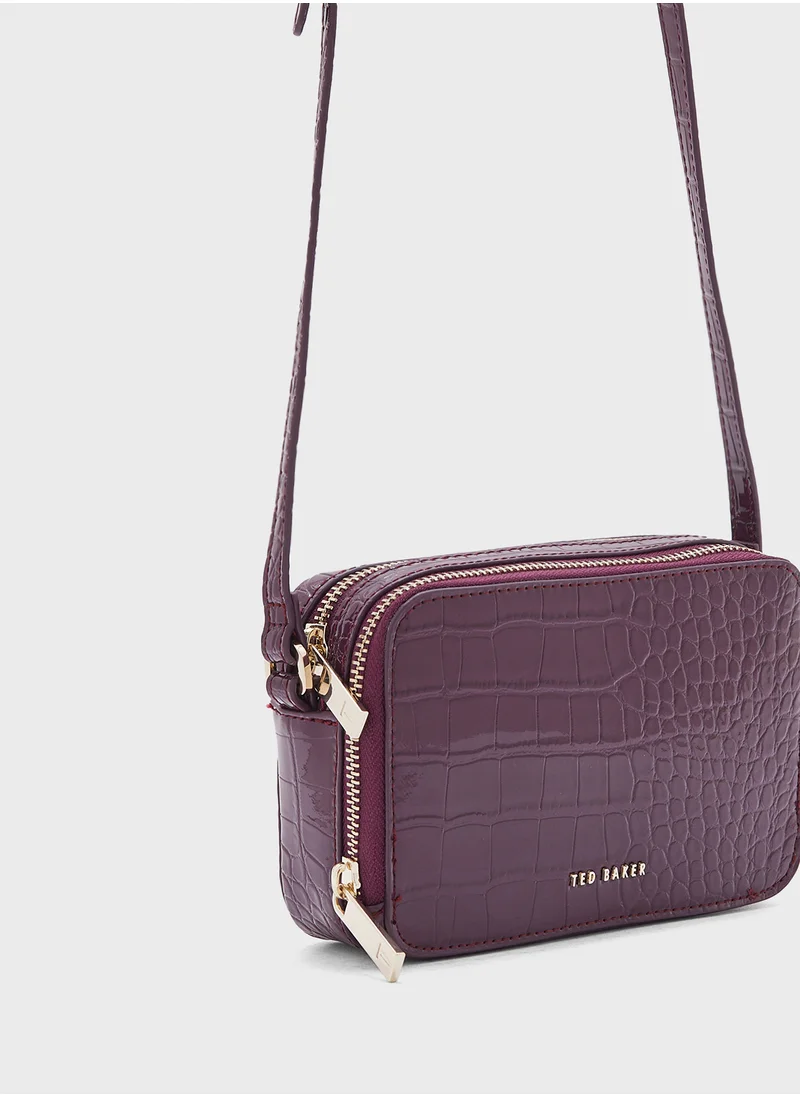 Ted Baker Stina Double Zip Over Crossbody