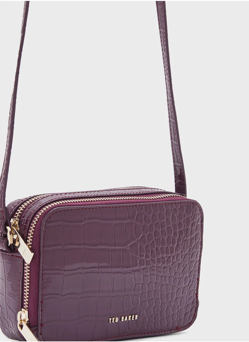 Ted Baker Stina Double Zip Over Crossbody