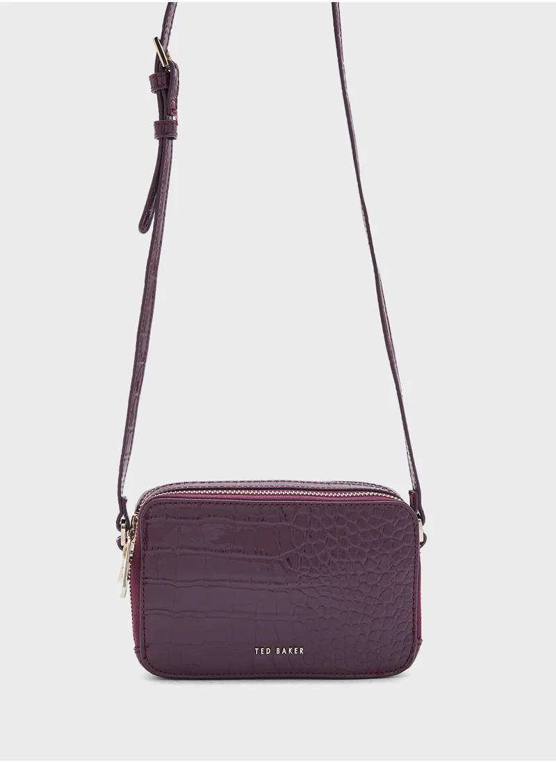 Ted Baker Stina Double Zip Over Crossbody